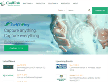 Tablet Screenshot of comworth.com.sg